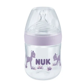 NUK Nature Sense Πλαστικό Μπιμπερό 0-6Μ S Θηλή Σιλικόνης 150ml