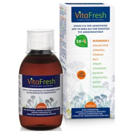 VitaFresh Syrup Σιρόπι Για Την Ανακούφιση Του Ερεθισμένου Λαιμού & Την Ενίσχυση Του Ανοσοποιητικού 200ml