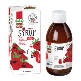 Kaiser Kids Syrup Παιδικό Σιρόπι για το Λαιμό Φράουλα 200ml