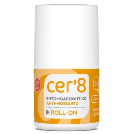 Cer 8 Εντομοαπωθητικό Roll-On, 50ml