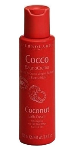 L΄Erbolario Cocco - Bagno Crema Nutriente - Κρεμώδες αφρόλουτρο από οργανικό έλαιο καρύδας - 100ml