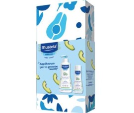 Mustela Baby Bath Πακέτο Προσφοράς Gentle Cleansing Gel Καθαρισμού για Πρόσωπο, Σώμα και Μαλλιά, 500ml και Δώρο 200ml