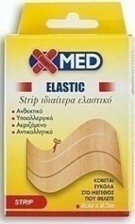 X Med Elastic Strip 8cm x 0.5m