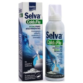 Intermed Selva Cold & Flu Natural Nasal Υπέρτονο Ρινικό Αποσυμφορητικό Spray 150ml