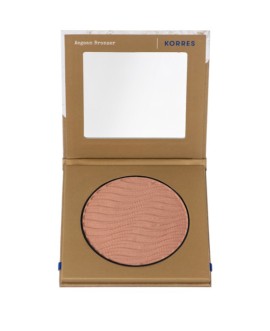 Korres Aegean Bronzer Natural Tan Look Πούδρα Warm Shade 7gr