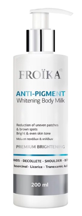 Froika Body Milk Γαλάκτωμα Με Λευκαντική Δράση, 200ml