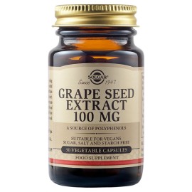 Solgar Grape Seed Extract 100mg 30 φυτικές κάψουλες