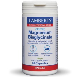 Lamberts Gentle Magnesium Bisglycinate, 60caps
