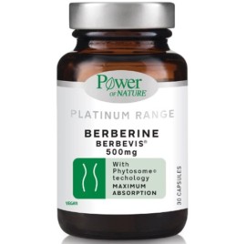 Power of Nature Platinum Range Berberine 500mg, 30caps