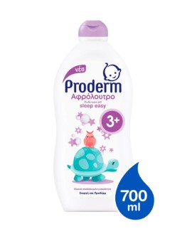 Proderm Kids Sleep Easy 3+ Αφρόλουτρο Ιδανικό για Χαλαρωτικό Μπάνιο πριν τον Ύπνο, 700ml