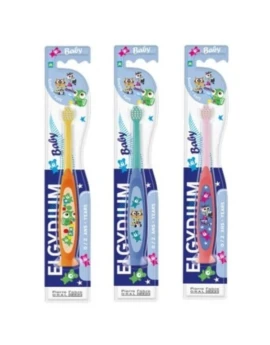 Elgydium Baby Soft Βρεφική Οδοντόβουρτσα Μαλακή 0-2y, 1τεμ