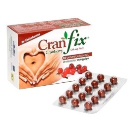 Uni-pharma CRANFIX – Εκχύλισμα Cranberry με Βιταμίνη C, Σελήνιο & Ψευδάργυρο για Υποτροπιάζουσες Ουρολοιμώξεις
