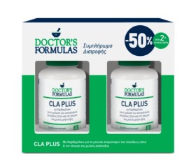 Doctors Formulas CLA Plus 1250mg Promo (-50% στη Δεύτερη Συσκευασία), 2x60softgels