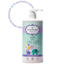 Pharmasept Tol Velvet Baby Mild Bath Αφρόλουτρο για σώμα & μαλλιά 1lt