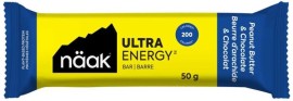 Näak Ultra Energy Bar - Carbohydrate Protein Bar, Γεύση Σοκολάτα Φυστικοβούτυρο, 50g