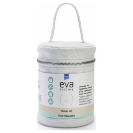 Intermed Eva Intima Travel Kit Daily Wellness Daily Liquid Cleanser Original pH 3.5 60ml & Foaming Wash 50ml & Pocket Size Towelettes Μαντηλάκια Καθαρισμού της Ευαίσθητης Περιοχής 10τμχ