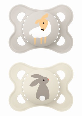 MAM Σετ Πιπίλες Σιλικόνης Original 2-6  2τμχ