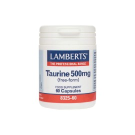 Lamberts Taurine 500mg 60 κάψουλες