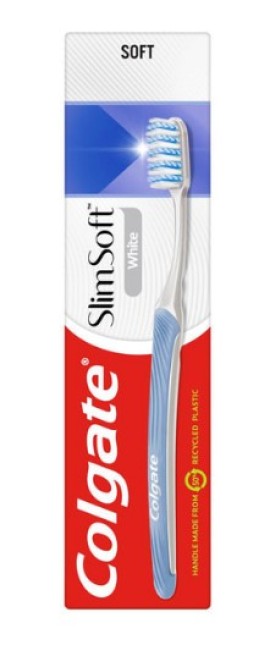 COLGATE Slim Soft White Μαλακή Οδοντόβουρτσα