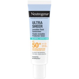 Neutrogena Ultra Sheer Invisible Fluid Oil Control Αντηλιακό Προσώπου SPF50+, 50ml