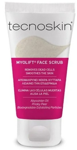 Tecnoskin Myolift Face Scrub, Απολεπιστικό Gel Για Το Πρόσωπο 75ml