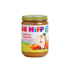 HiPP Βρεφική Φρουτόκρεμα Μήλο με Βερίκοκο Μετά τον 5ο Μήνα 190g