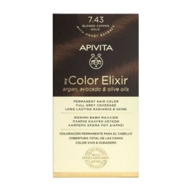 Apivita My Color Elixir 7.43 Ξανθό Χάλκινο Μελί 125ml