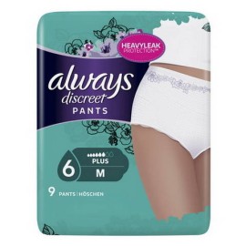 Always Discreet Pants  Plus 6 Medium 9τμχ