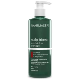 Pharmasept Scalp Biome Anti-Hair Loss Shampoo Σαμπουάν κατά της Τριχόπτωσης με Πρεβιοτικά, 400ml