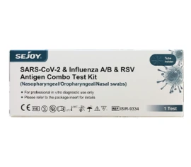 Sejoy Sars-CoV-2 & Influenza A/B & RSV Antigen Combo Test, 1τεμάχιο