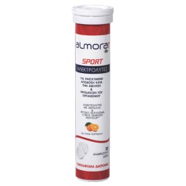 Elpen Almora Plus Sport Ηλεκτρολύτες με Γεύση Πορτοκάλι 20 αναβράζοντα δισκία