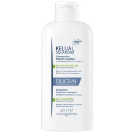 Ducray Kelual Squanorm Oily Dandruff Ρυθμιστικό Σαμπουάν Θεραπείας για Λιπαρή Πιτυρίδα, 200ml