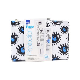 Intermed Luxurious Set Suncare Anti Pollution Protective Face Cream SPF30 Αντηλιακή Κρέμα Προσώπου 50ml & Luxurious Anti-Aging Sunscreen Eye Cream SPF30 Αντηλιακή Αντιγηραντική Κρέμα Ματιών 15ml