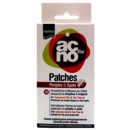 Intermed Acnofix Patches for Pimples & Spots Επιθέματα για Τοπική Εφαρμογή σε Σπυράκια & Στίγματα 30τμχ