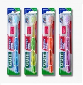 Gum Technique Pro Compact Medium 528 Οδοντόβουρτσα Μεσαία,1τεμ.