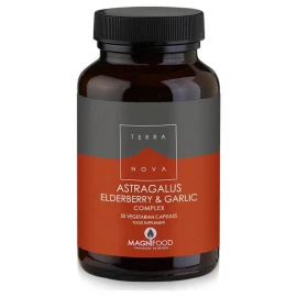 Terranova Astragalus Elderberry & Garlic 50caps