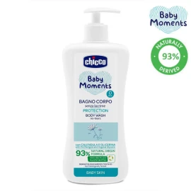 Chicco Baby Moments Protection Body Wash Αφρόλουτρο για Βρέφη 0m+ Όχι πια Δάκρυα 500ml