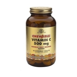Solgar Chewable Vitamin C 500mg Orange 90 μασώμενες ταμπλέτες