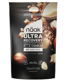 Näak Ultra Complete Recovery Mix -Σκόνη Πρωτεϊνης με Υδατάνθρακες, 600g Γεύση Σοκολάτα Φουντούκι