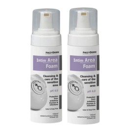 Frezyderm Promo Intim Area Foam PH4 Καθαριστικό Ευαίσθητης Περιοχής 2x150ml