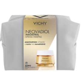 Vichy Promo Vichy Promo Neovadiol Magistral Κρέμα Ημέρας, 50ml & Δώρο Neovadiol Magistral Night Cream Κρέμα Νύχτας, 15ml & Νεσεσέρ, 1τεμ, 1σετovadiol Magistral Κρέμα Ημέρας, 50ml & Δώρο Neovadiol Magistral Night Cream Κρέμα Νύχτας, 15ml & Νεσεσέρ, 1τεμ,
