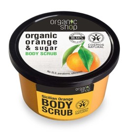 Organic Shop by Natura Siberica Body Scrub Sicilian Orange Απολεπιστικό Σώματος, 250ml