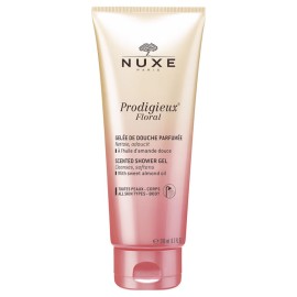 Nuxe Prodigieux Floral Scented Shower Gel Αφρόλουτρο Σώματος με Έλαιο Γλυκού Αμυγδάλου & Λουλουδένιο Άρωμα 200ml