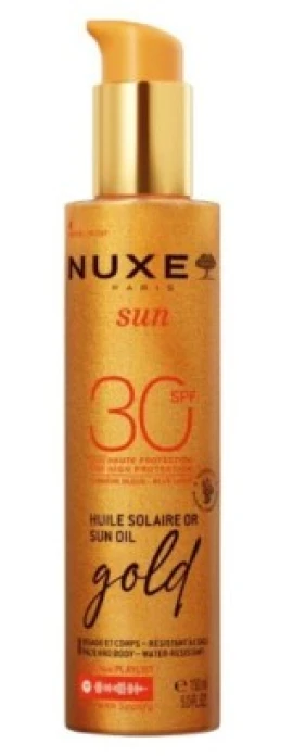 Nuxe Αντηλιακό Λάδι Υψηλής Προστασίας Sun Oil Gold High Protection SPF30 150ml