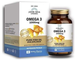 JOHN NOA Liposomal Omega 3 1000mg 60 κάψουλες