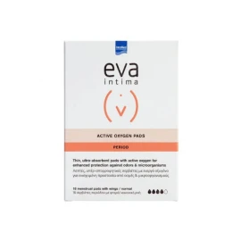 Intermed Eva Intima Active Oxygen Pads Σερβιέτες με Φτερά και Ενεργό Οξυγόνο 18τμχ
