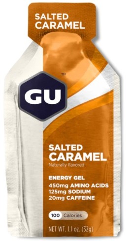 Gu Energy Gel Salted Caramel With Caffeine Ενεργειακό Τζελ με Γεύση Αλατισμένη Καραμέλα 32g