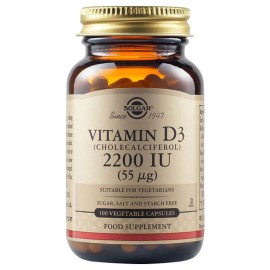 Solgar Vitamin D3 2200iu 55µg 100tabs