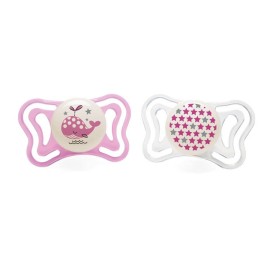 Chicco Πιπίλα Physio Forma Light 2-6m Ροζ 2τμχ