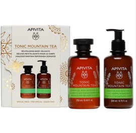 Apivita Promo Ειδική Τιμή Tonic Mountain Tea Αφρόλουτρο, 250ml & Γαλάκτωμα Σώματος, 200ml, 1σετ